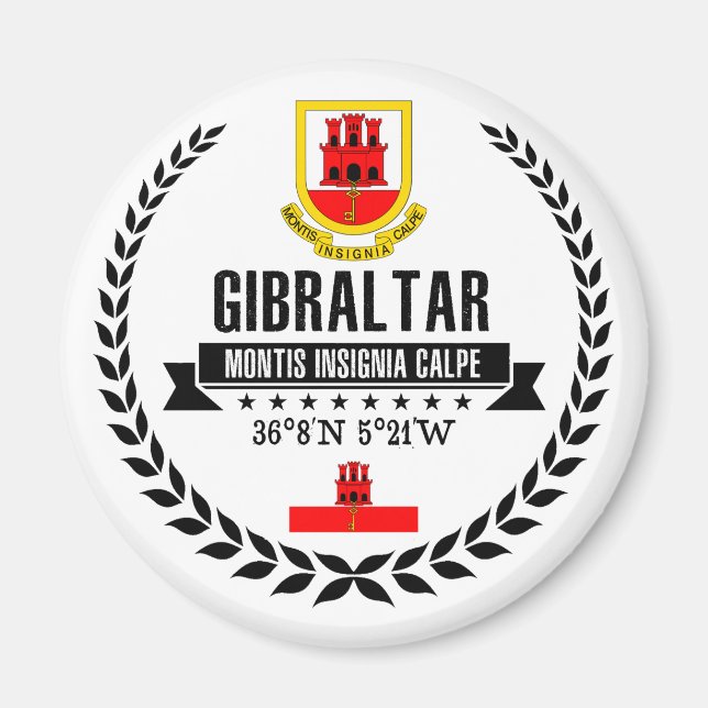 Íman Gibraltar (Frente)