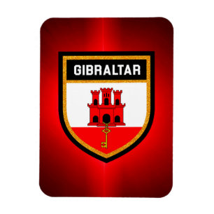 Íman Gibraltar Flag