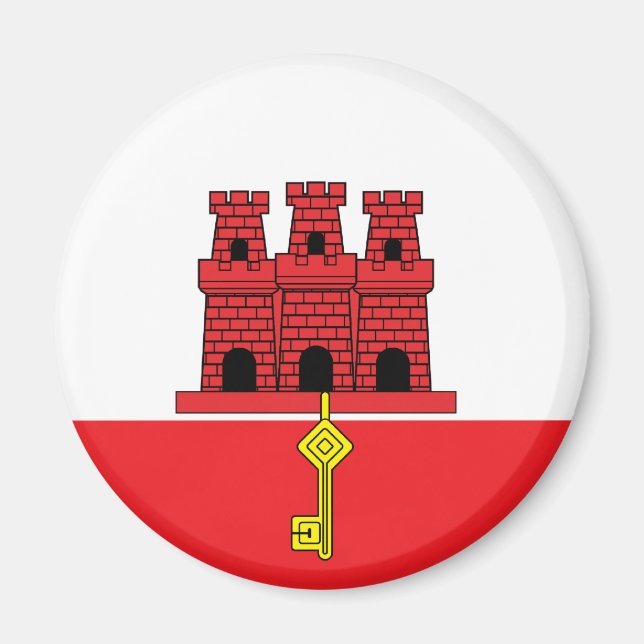 Íman Gibraltar Flag (Frente)