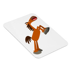 Íman Giddyup, Horsey! Magneta flexível de cavalos de de