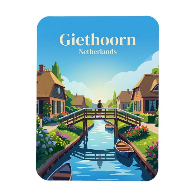 Íman Giethoorn Países Baixos (Vertical)