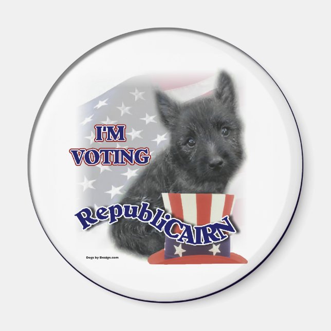 Íman Gifts de Cairn Terrier (Frente)