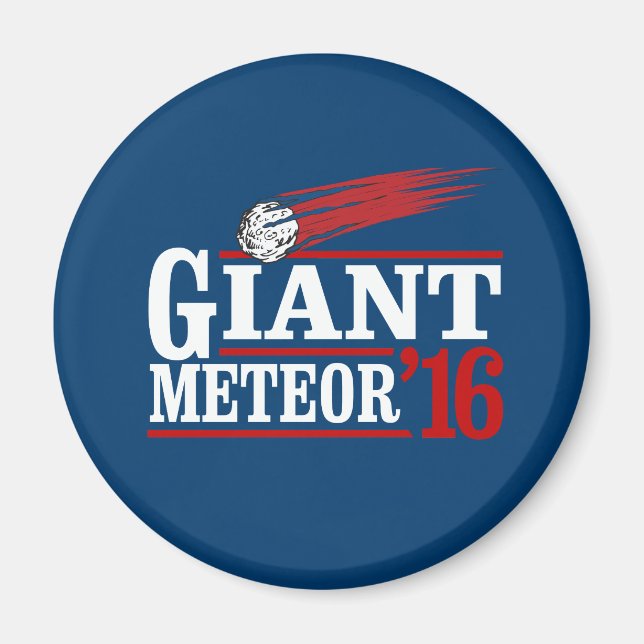 Íman Gigante Meteor 2016 (Frente)