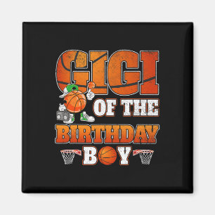 Íman Gigi Da Família De Jogadores De Basquete Birthday