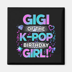 Íman Gigi das K-Pop Birthday Girls Música Coreana