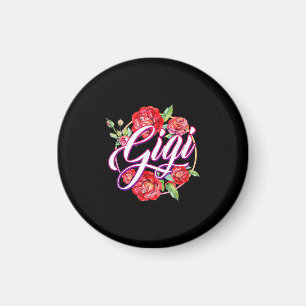 Íman Gigi floral Mulheres Gigi Avó Dia das Mães