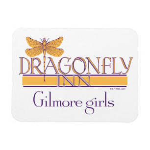Íman Gilmore Girls   Dragonfly Inn Logo