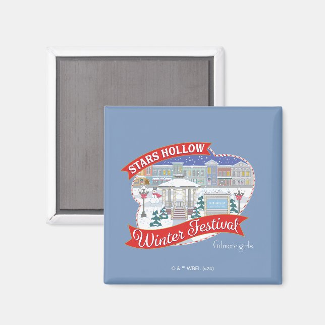 Íman Gilmore Girls | Festival de inverno Stars Hollow (Front/Back)