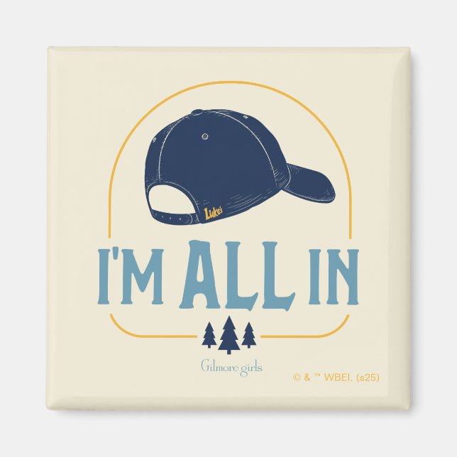 Íman Gilmore Girls I’m All In Luke’s Hat (Frente)
