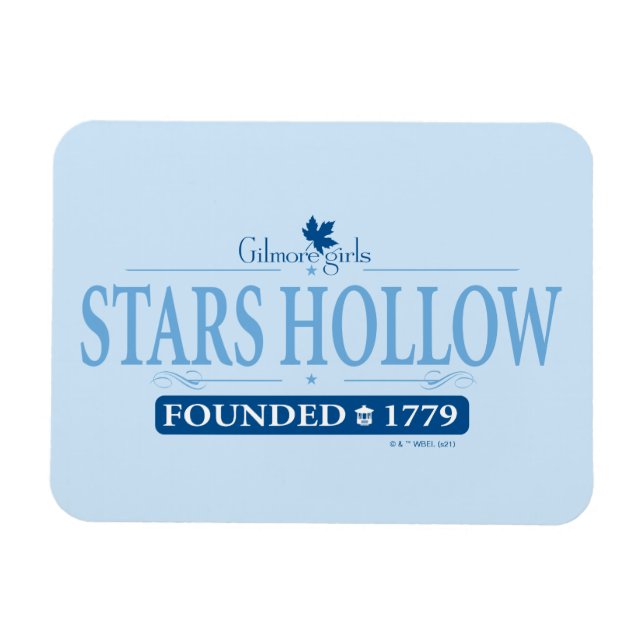 Íman Gilmore Girls | Logotipo Hollow Stars (Horizontal)