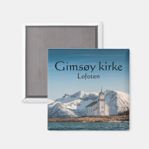 Íman Gimsoy Church Lofoten Noruega