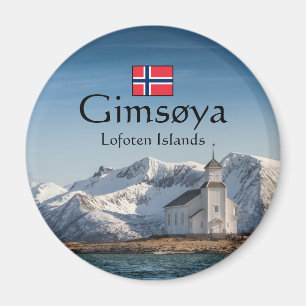 Íman Gimsoya Lofoten Souvenir