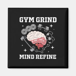 Íman Ginásio Mói Mente Refinada Bodybuilding Fun Rato D