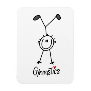 Íman Ginasta Simples em Forma de Palito