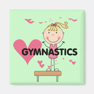 Íman GINÁSTICA - camiseta e presentes da ginástica do