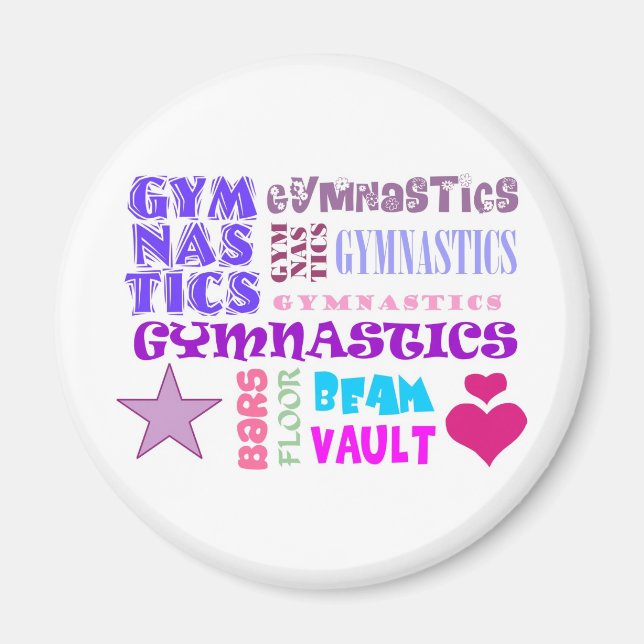 Íman Ginástica Repetida (Frente)