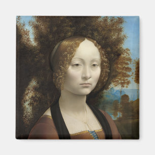 Íman Ginevra de' Benci por Leonardo Da Vinci
