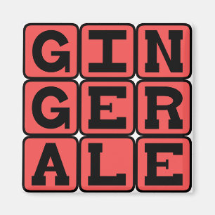 Íman Ginger Ale, Medicamento De Estômago Preocupado