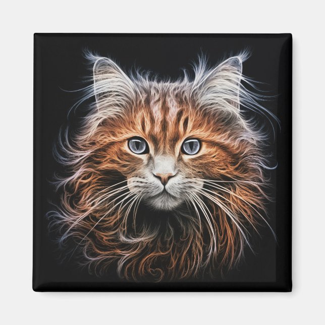 Íman Ginger Cat (Frente)