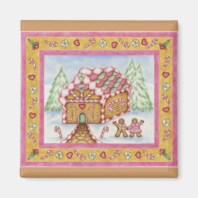 Íman ginger_house_3d Cortado (Frente)