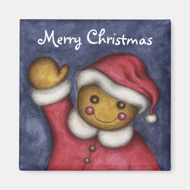 Íman Gingerbird Magnet (Frente)