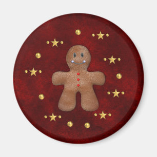 Íman Gingerbird Man Magnética de Natal