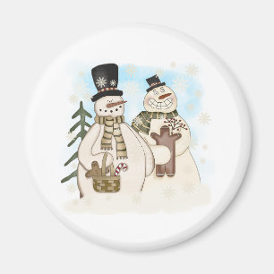 ÍMAN GINGERBREAD SNOWMAN