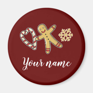 Íman Gingerbreadman Love