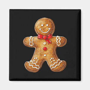 Íman Gingermore Natal Família Gráfico X mas Gingerb