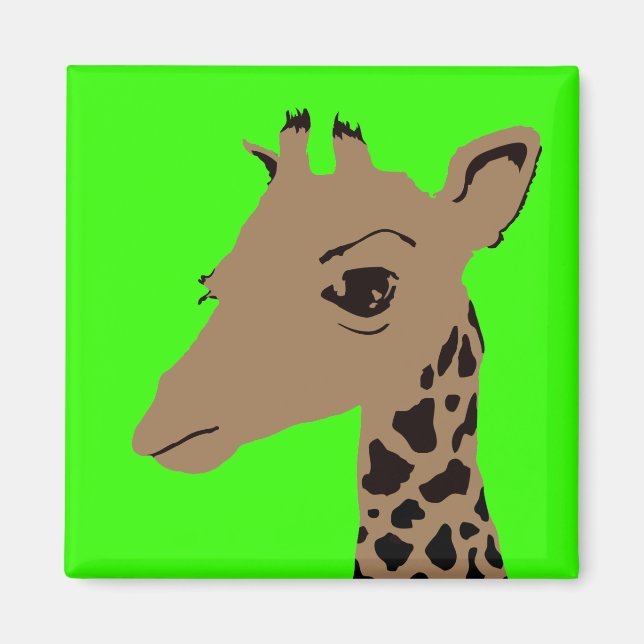 Íman girafa (Frente)