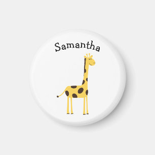 Íman Girafa Bonita Personalizada