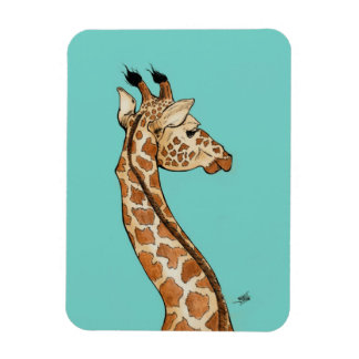 Íman Girafa com fundo teórico