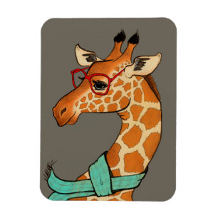 Íman Girafa do hipster