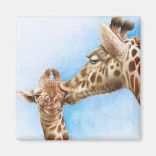 Íman Giraffe Magnet