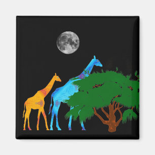 Íman Giraffe Magnet