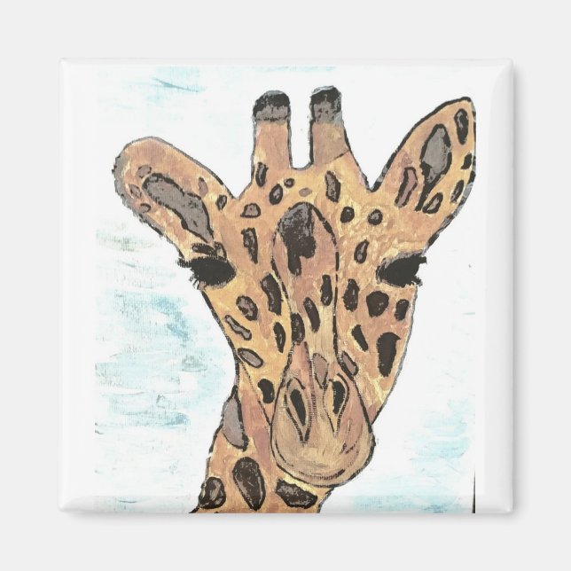 Íman Giraffe Magnet (Frente)