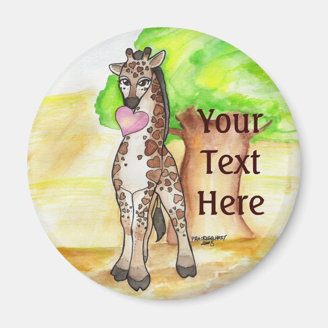 Íman Giraffe Magnet (Frente)