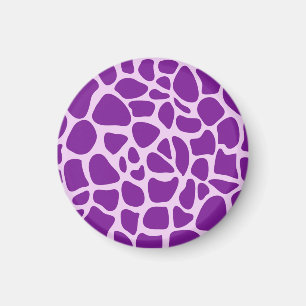 Íman Giraffe Skin Purple Texture-23324