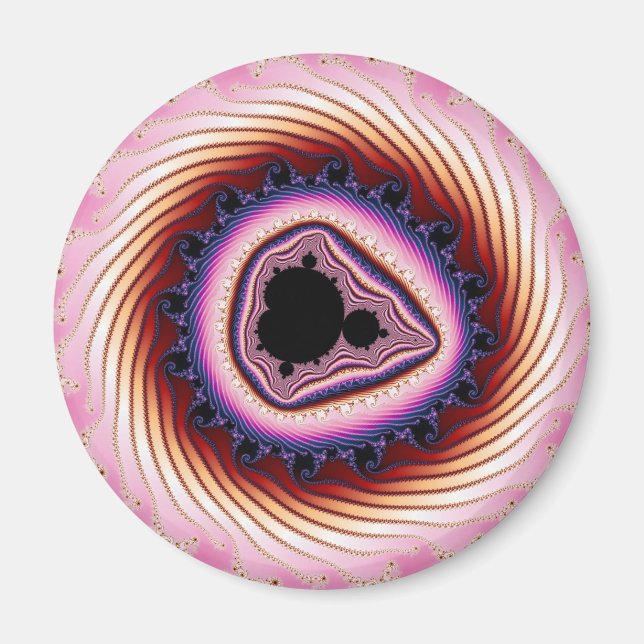 Íman Girando rápido - Fractal (Frente)