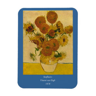 Íman Girassóis de Vincent van Gogh, 1878