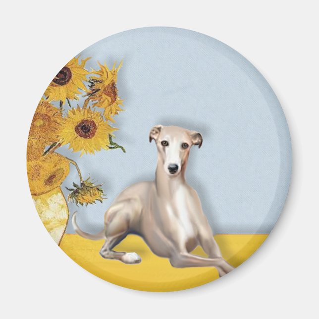 Íman Girassóis - Whippet #2A (Frente)