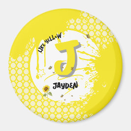 Íman Girassol com Girassol como Amarelo