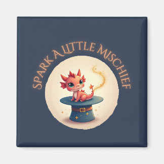Íman Gire um pouco de desgraça - Magical Dragon Magnet