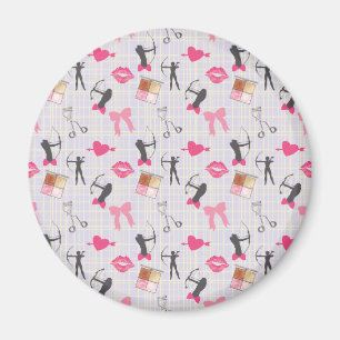 Íman Girls Archery - Girly Hearts and Makeup