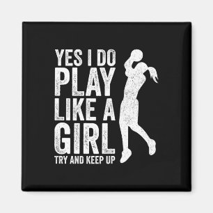 Íman Girls Bysketbyll Player Clothes Aspas Gift Play L