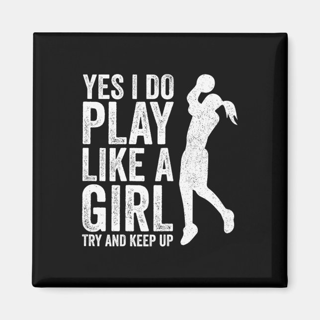 Íman Girls Bysketbyll Player Clothes Aspas Gift Play L (Frente)