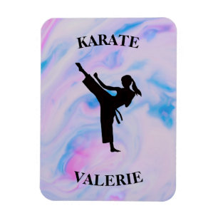 Íman Girls Karate Pastel Swirl