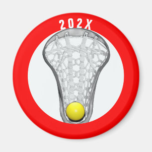 Íman Girls Lacrosse Gifts Magnet