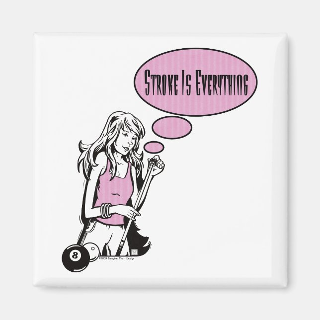 Íman Girly Cue (Frente)