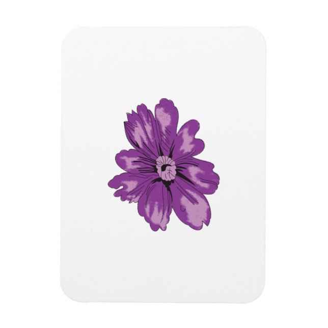 Íman Girly Style, Light EggPlant, Cedar Branqueado (Vertical)
